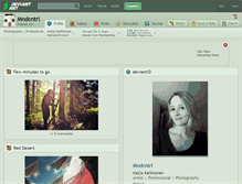 Tablet Screenshot of mndcntrl.deviantart.com