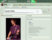 Tablet Screenshot of aldog.deviantart.com