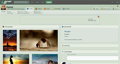 Desktop Screenshot of huysuz.deviantart.com