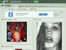 Tablet Screenshot of j-mobius.deviantart.com