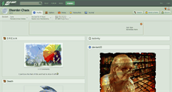 Desktop Screenshot of disorder-chaos.deviantart.com