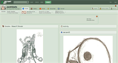 Desktop Screenshot of jarethdallis.deviantart.com