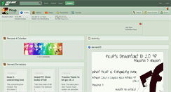 Desktop Screenshot of picup.deviantart.com