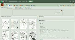 Desktop Screenshot of dc21.deviantart.com