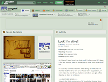 Tablet Screenshot of ecogeek1.deviantart.com