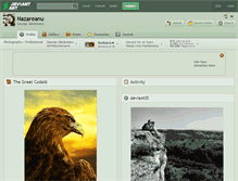 Tablet Screenshot of nazareanu.deviantart.com