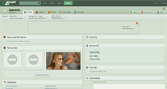 Desktop Screenshot of kaarocks.deviantart.com