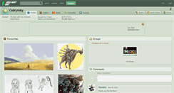 Desktop Screenshot of cobrynsky.deviantart.com