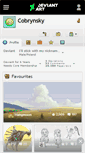 Mobile Screenshot of cobrynsky.deviantart.com