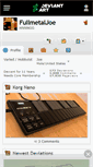Mobile Screenshot of fullmetaljoe.deviantart.com