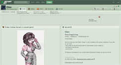 Desktop Screenshot of elisto.deviantart.com