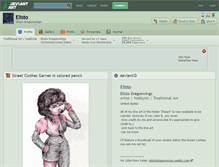 Tablet Screenshot of elisto.deviantart.com