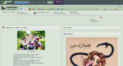 Desktop Screenshot of missrana62.deviantart.com