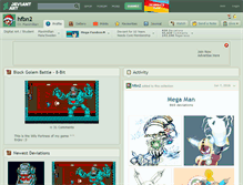Tablet Screenshot of hfbn2.deviantart.com