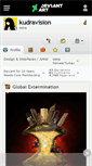 Mobile Screenshot of kudravision.deviantart.com