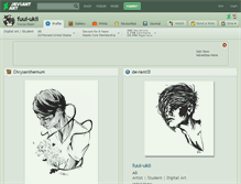 Tablet Screenshot of fuui-ukii.deviantart.com