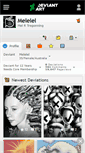 Mobile Screenshot of melelel.deviantart.com