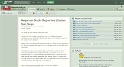 Desktop Screenshot of destructivity.deviantart.com