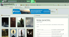 Desktop Screenshot of alexanderbrox0101.deviantart.com
