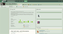 Desktop Screenshot of halo-galaxy-roleplay.deviantart.com