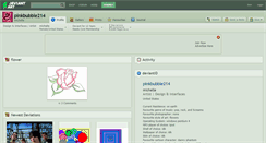 Desktop Screenshot of pinkbubble214.deviantart.com