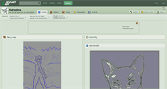 Desktop Screenshot of mahadma.deviantart.com