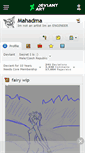 Mobile Screenshot of mahadma.deviantart.com