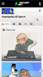 Mobile Screenshot of moments-of-zen.deviantart.com