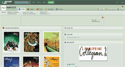 Desktop Screenshot of kule1213.deviantart.com
