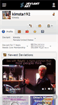 Mobile Screenshot of kimsta192.deviantart.com