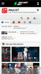 Mobile Screenshot of meyli27.deviantart.com