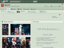 Tablet Screenshot of meyli27.deviantart.com