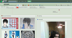 Desktop Screenshot of carryepie.deviantart.com