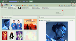 Desktop Screenshot of licieoic.deviantart.com
