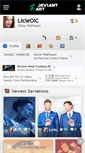 Mobile Screenshot of licieoic.deviantart.com