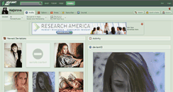Desktop Screenshot of majorova.deviantart.com