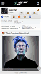 Mobile Screenshot of luaisoh.deviantart.com