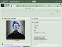 Tablet Screenshot of luaisoh.deviantart.com