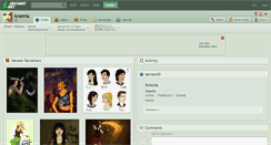 Desktop Screenshot of kremia.deviantart.com