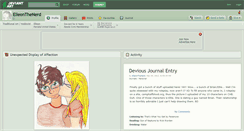 Desktop Screenshot of elleonthenerd.deviantart.com