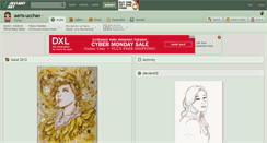Desktop Screenshot of aeris-ucchan.deviantart.com