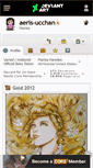 Mobile Screenshot of aeris-ucchan.deviantart.com