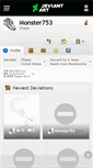 Mobile Screenshot of monster753.deviantart.com
