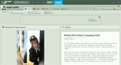 Desktop Screenshot of angel-lucifer.deviantart.com