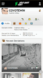 Mobile Screenshot of coyotewin.deviantart.com