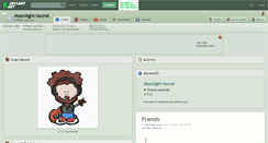 Desktop Screenshot of moonlight-secret.deviantart.com