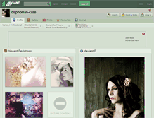Tablet Screenshot of disphorian-case.deviantart.com