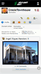 Mobile Screenshot of creoletownhouse.deviantart.com