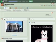 Tablet Screenshot of creoletownhouse.deviantart.com