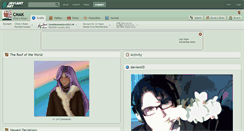 Desktop Screenshot of cmak.deviantart.com